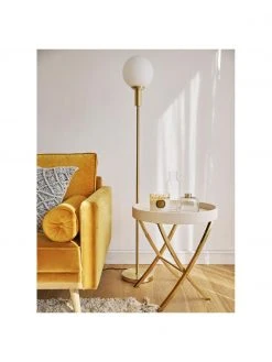 Markslöjd Stehlampe Minna aus Opalglas, Ø 22 x H 144 cm 9 Markslöjd Stehlampe Minna aus Opalglas, Ø 22 x H 144 cm -Leuchten Verkaufsladen Stehlampe Minna aus Opalglas 3