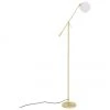 Westwing Collection Stehlampe Moon aus Opalglas, B 70 x H 162 cm