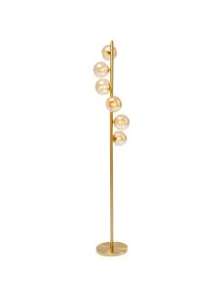 Kare Design Stehlampe Scala in Gold, Ø 28 x H 160 cm -Leuchten Verkaufsladen Stehlampe Scala in Gold 3