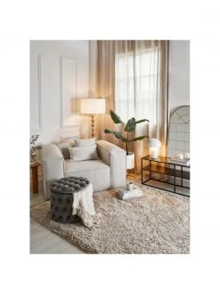 Westwing Collection Stehlampe Shona mit Holzfuß, Ø 50 x H 149 cm 10 Westwing Collection Stehlampe Shona mit Holzfuß, Ø 50 x H 149 cm -Leuchten Verkaufsladen Stehlampe Shona mit Holzfuss 2