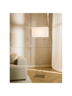 Villeroy & Boch Stehlampe Toulouse in Silber, B 50 x H 157 cm -Leuchten Verkaufsladen Stehlampe Toulouse in Silber 1