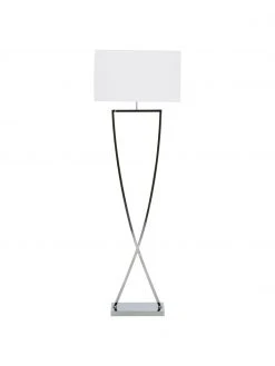 Villeroy & Boch Stehlampe Toulouse in Silber, B 50 x H 157 cm -Leuchten Verkaufsladen Stehlampe Toulouse in Silber 3