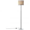Stehlampe Wiley mit Rattanschirm, Ø 30 x H 154 cm 1 Stehlampe Wiley mit Rattanschirm, Ø 30 x H 154 cm -Leuchten Verkaufsladen Stehlampe Wiley mit Rattanschirm