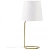 Westwing Collection Tischlampe Cade in Gold, Ø 19 cm x H 42 cm -Leuchten Verkaufsladen Tischlampe Cade in Gold
