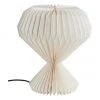 Jotex Tischlampe Calista aus gefaltetem Papier, Ø 35 x H 30 cm
