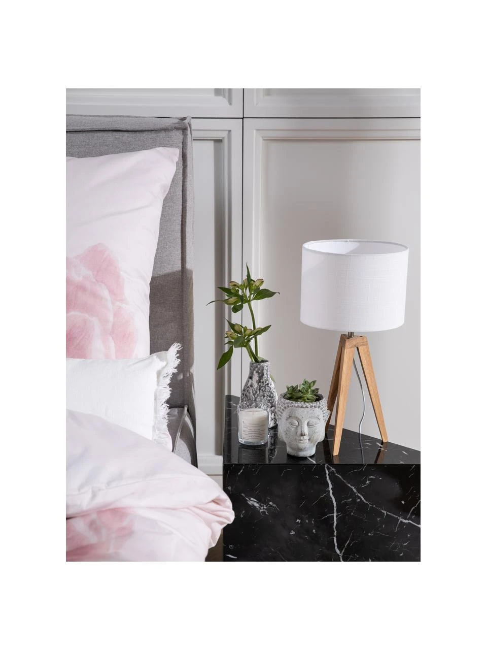 Markslöjd Tischlampe Kullen aus Eichenholz, Ø 23 x H 44 cm 4 Markslöjd Tischlampe Kullen aus Eichenholz, Ø 23 x H 44 cm – Bild 2