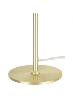 Westwing Collection Tischlampe Mathea in Wei&szlig;-Gold, Ø 23 x H 36 cm -Leuchten Verkaufsladen Tischlampe Mathea in Weiss Gold 5