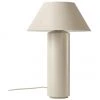 Westwing Collection Tischlampe Niko in Beige, Ø 35 x H 55 cm