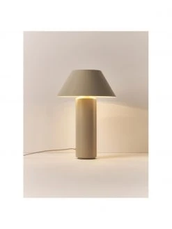 Westwing Collection Tischlampe Niko in Beige, Ø 35 x H 55 cm -Leuchten Verkaufsladen Tischlampe Niko in Beige 3