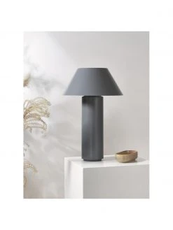 Westwing Collection Tischlampe Niko in Grau, Ø 35 x H 55 cm 9 Westwing Collection Tischlampe Niko in Grau, Ø 35 x H 55 cm -Leuchten Verkaufsladen Tischlampe Niko in Grau 1