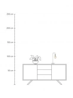 Tischlampe Noble mit Marmorfuß, Ø 20 x H 40 cm 8 Tischlampe Noble mit Marmorfuß, Ø 20 x H 40 cm -Leuchten Verkaufsladen Tischlampe Noble mit Marmorfuss 2