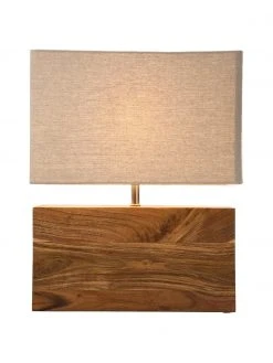 Kare Design Tischlampe Rectangular aus Akazienholz, B 33 x H 43 cm 11 Kare Design Tischlampe Rectangular aus Akazienholz, B 33 x H 43 cm -Leuchten Verkaufsladen Tischlampe Rectangular aus Akazienholz 3
