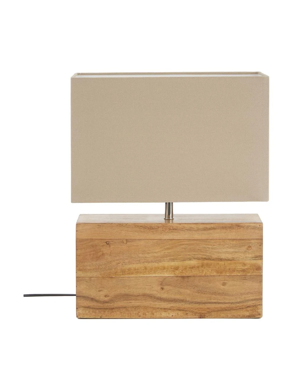 Kare Design Tischlampe Rectangular aus Akazienholz, B 33 x H 43 cm 7 Kare Design Tischlampe Rectangular aus Akazienholz, B 33 x H 43 cm – Bild 5