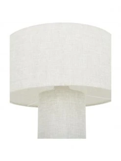 Westwing Collection Tischlampe Ron in Beige, Ø 30 x H 35 cm -Leuchten Verkaufsladen Tischlampe Ron in Beige 4