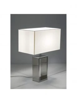 Villeroy & Boch Tischlampe Shanghai in Chrom, B 35 x H 47 cm -Leuchten Verkaufsladen Tischlampe Shanghai in Chrom 4