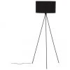 Westwing Collection Tripod Stehlampe Cella mit Stoffschirm, Ø 45 x H 147 cm -Leuchten Verkaufsladen Tripod Stehlampe Cella mit Stoffschirm