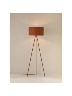 Westwing Collection Tripod Stehlampe Cella mit Stoffschirm, Ø 45 x H 147 cm -Leuchten Verkaufsladen Tripod Stehlampe Cella mit Stoffschirm 20