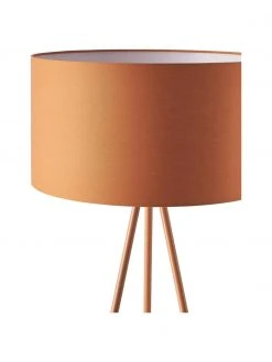 Westwing Collection Tripod Stehlampe Cella mit Stoffschirm, Ø 45 x H 147 cm -Leuchten Verkaufsladen Tripod Stehlampe Cella mit Stoffschirm 21