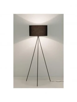 Westwing Collection Tripod Stehlampe Cella mit Stoffschirm, Ø 45 x H 147 cm -Leuchten Verkaufsladen Tripod Stehlampe Cella mit Stoffschirm 4