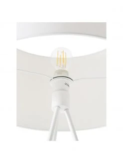 Westwing Collection Tripod Stehlampe Cella mit Stoffschirm, Ø 48 x H 158 cm -Leuchten Verkaufsladen Tripod Stehlampe Cella mit Stoffschirm 41