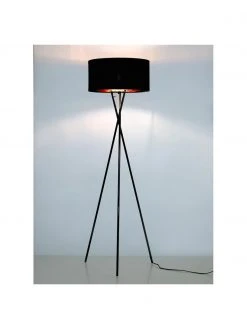 Westwing Collection Tripod Stehlampe Giovanna mit Kupfer-Dekor, Ø 45 x H 154 cm -Leuchten Verkaufsladen Tripod Stehlampe Giovanna mit Kupfer Dekor 4