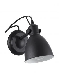 Westwing Collection Verstellbare Wandleuchte Ethan im Industrial-Style, T 20 x H 22 cm