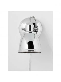 Marksl&ouml;jd Verstellbare Wandleuchte Fjallbacka mit Stecker in Chrom, T 20 x H 17 cm -Leuchten Verkaufsladen Verstellbare Wandleuchte Fjallbacka mit Stecker in Chrom 4