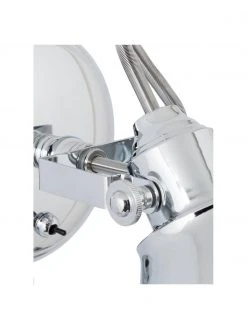 Marksl&ouml;jd Verstellbare Wandleuchte Fjallbacka mit Stecker in Chrom, T 20 x H 17 cm -Leuchten Verkaufsladen Verstellbare Wandleuchte Fjallbacka mit Stecker in Chrom 5