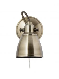 Markslöjd Verstellbare Wandleuchte Fjallbacka mit Stecker in Messing, T 20 x H 17 cm 12 Markslöjd Verstellbare Wandleuchte Fjallbacka mit Stecker in Messing, T 20 x H 17 cm -Leuchten Verkaufsladen Verstellbare Wandleuchte Fjallbacka mit Stecker in Messing 4