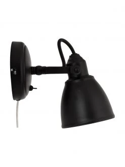 Marksl&ouml;jd Verstellbare Wandleuchte Fjallbacka mit Stecker in Schwarz, T 20 x H 17 cmNur noch wenige verfügbar -Leuchten Verkaufsladen Verstellbare Wandleuchte Fjallbacka mit Stecker in Schwarz 3