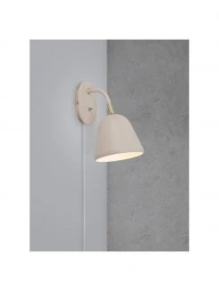 Nordlux Verstellbare Wandleuchte Fleur mit Stecker in Beige, T 21 x H 26 cm 10 Nordlux Verstellbare Wandleuchte Fleur mit Stecker in Beige, T 21 x H 26 cm -Leuchten Verkaufsladen Verstellbare Wandleuchte Fleur mit Stecker in Beige 3