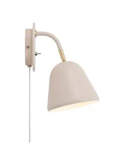 Nordlux Verstellbare Wandleuchte Fleur mit Stecker in Beige, T 21 x H 26 cm 11 Nordlux Verstellbare Wandleuchte Fleur mit Stecker in Beige, T 21 x H 26 cm -Leuchten Verkaufsladen Verstellbare Wandleuchte Fleur mit Stecker in Beige 4