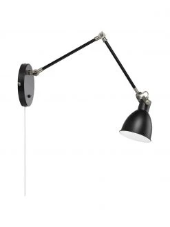 Marksl&ouml;jd Verstellbare Wandleuchte House mit Stecker, T 84 x H 18 cm