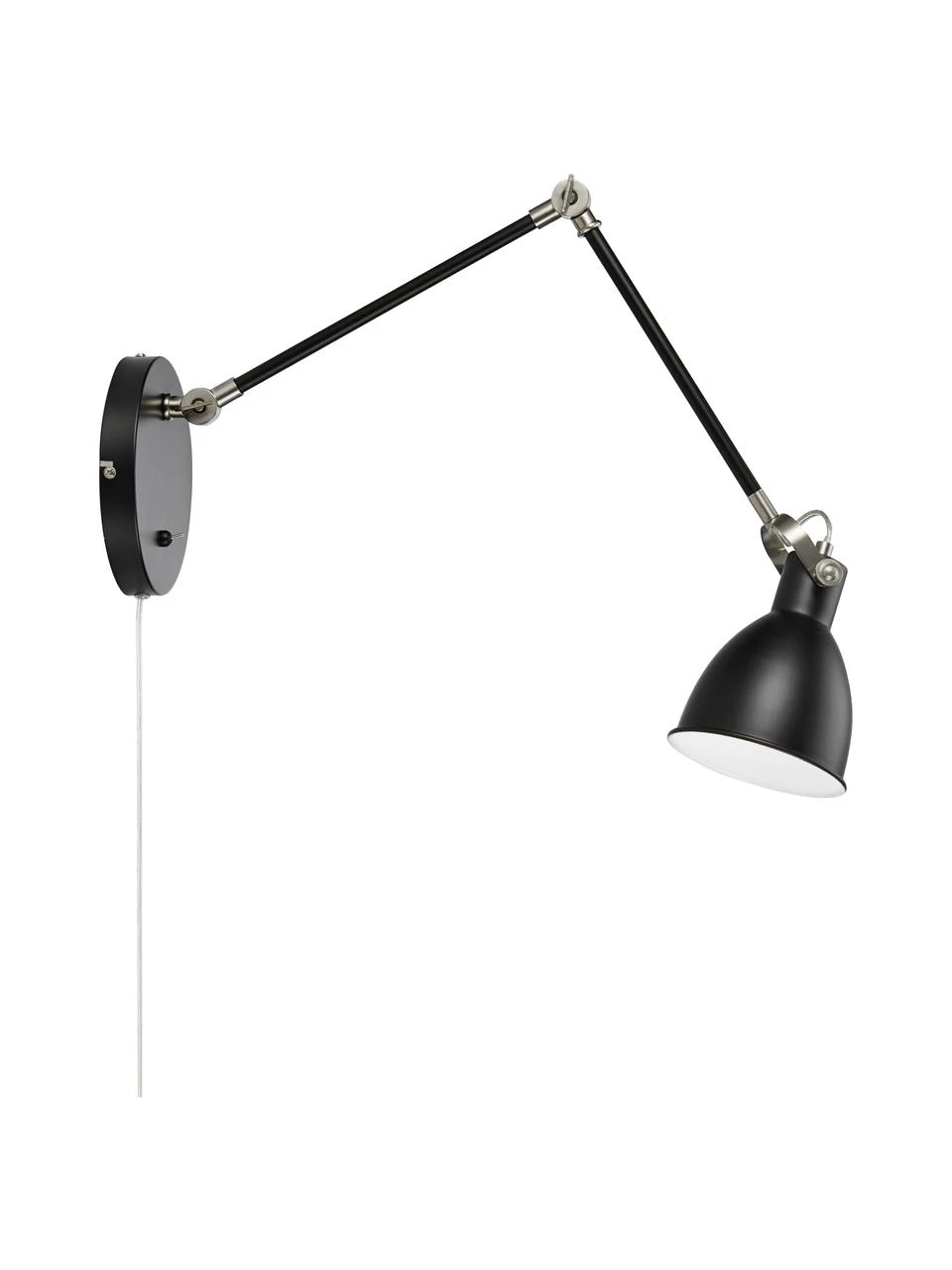 Markslöjd Verstellbare Wandleuchte House mit Stecker, T 84 x H 18 cm 3 Markslöjd Verstellbare Wandleuchte House mit Stecker, T 84 x H 18 cm