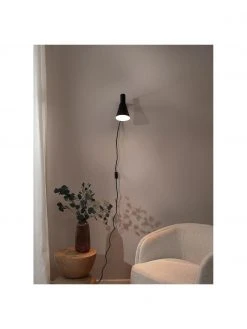 Westwing Collection Verstellbare Wandleuchte Sia mit Stecker in Mattschwarz, T 23 x H 27 cm 12 Westwing Collection Verstellbare Wandleuchte Sia mit Stecker in Mattschwarz, T 23 x H 27 cm -Leuchten Verkaufsladen Verstellbare Wandleuchte Sia mit Stecker in Mattschwarz 4