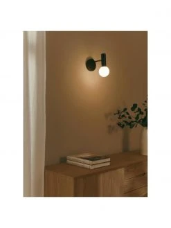 Westwing Collection Verstellbare Wandleuchte Wilson mit Glasschirm, T 22 x H 22 cm -Leuchten Verkaufsladen Verstellbare Wandleuchte Wilson mit Glasschirm 8