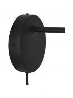 Westwing Collection Verstellbare Wandleuchte Wilson mit Glasschirm und Stecker, T 22 x H 22 cm -Leuchten Verkaufsladen Verstellbare Wandleuchte Wilson mit Glasschirm und Stecker 5