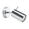 Verstellbarer Wand- und Deckenstrahler Etna in Chrom, B 8 x T 15 cm