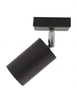 Verstellbarer Wand- und Deckenstrahler Etna in Schwarz, B 8 x T 15 cm -Leuchten Verkaufsladen Verstellbarer Wand und Deckenstrahler Etna in Schwarz 4