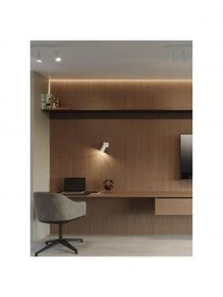 Verstellbarer Wand- und Deckenstrahler Etna in Weiß, B 8 x T 15 cm 13 Verstellbarer Wand- und Deckenstrahler Etna in Weiß, B 8 x T 15 cm -Leuchten Verkaufsladen Verstellbarer Wand und Deckenstrahler Etna in Weiss 5