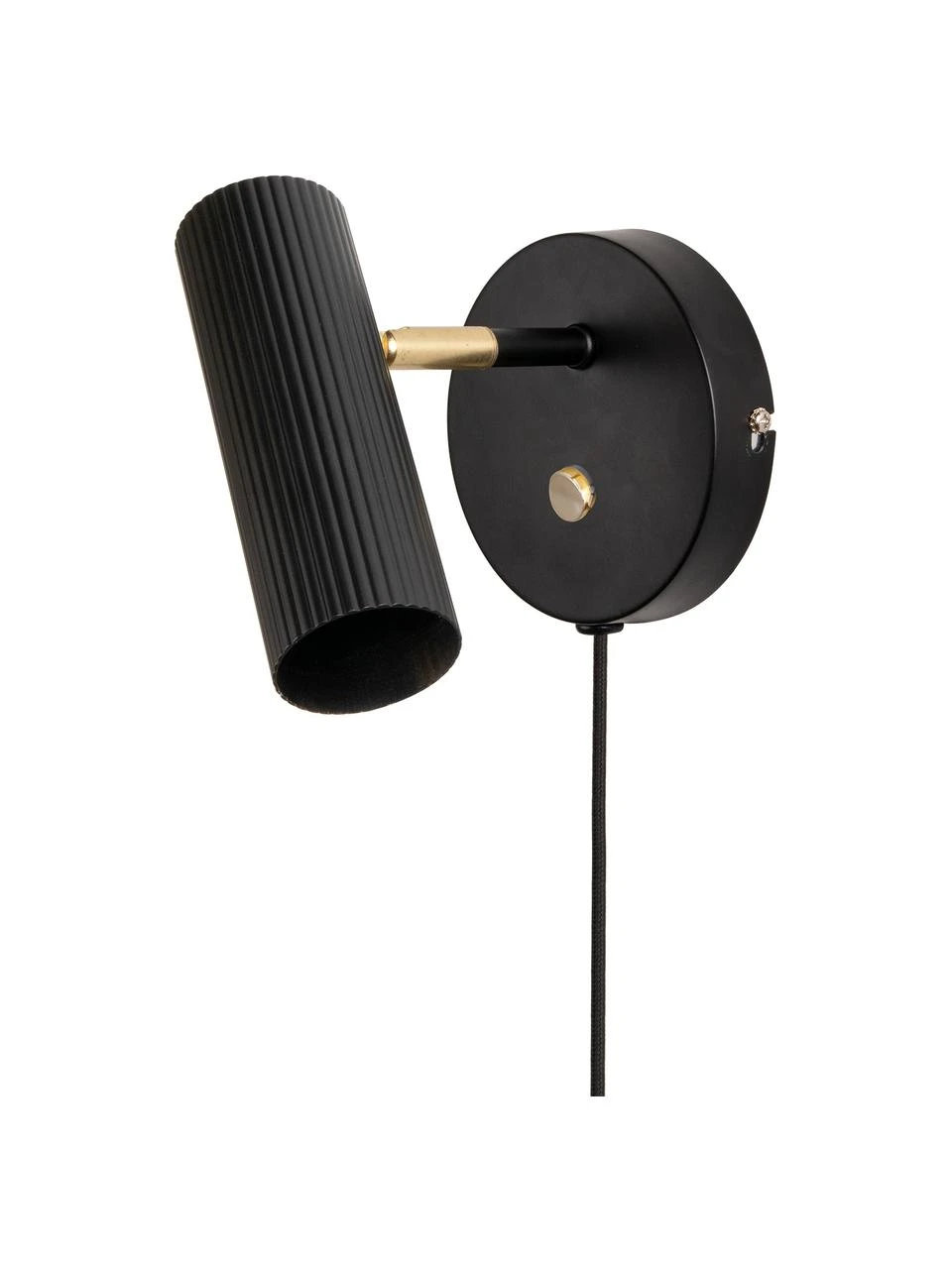 Globen Lighting Verstellbarer Wandstrahler Hubble mit Stecker in Schwarz, T 17 x H 15 cm 4 Globen Lighting Verstellbarer Wandstrahler Hubble mit Stecker in Schwarz, T 17 x H 15 cm – Bild 2