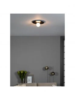 Wand- und Deckenleuchte Lobero aus Glas, Ø 30 x T 13 cm -Leuchten Verkaufsladen Wand und Deckenleuchte Lobero aus Glas 1