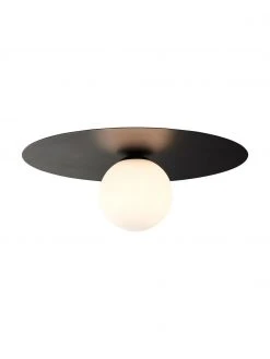 Wand- und Deckenleuchte Lobero aus Glas, Ø 30 x T 13 cm -Leuchten Verkaufsladen Wand und Deckenleuchte Lobero aus Glas 3