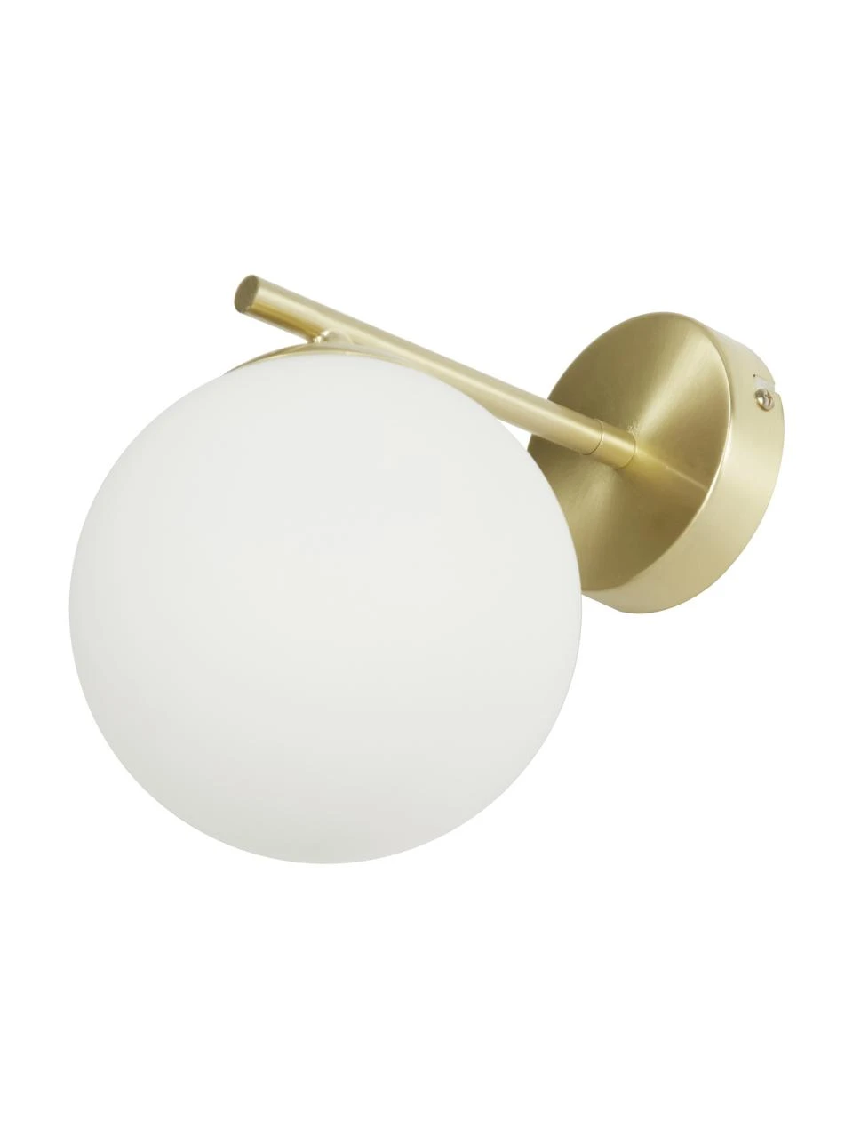 Westwing Collection Wandleuchte Atlanta aus Opalglas, T 23 x H 22 cm 8 Westwing Collection Wandleuchte Atlanta aus Opalglas, T 23 x H 22 cm – Bild 6