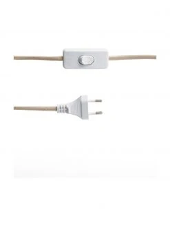 Westwing Collection Wandleuchte Klea aus Wiener Geflecht in Creme/Dunkelblau, B 30 x L 200 cm -Leuchten Verkaufsladen Wandleuchte Klea aus Wiener Geflecht in CremeDunkelblau 4