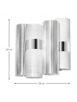 Slamp Wandleuchte La Lollo aus Kunststoff, B 28 x H 30 cm -Leuchten Verkaufsladen Wandleuchte La Lollo aus Kunststoff 7