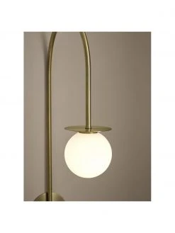 Wandleuchte Milo aus Opalglas, B 10 x T 32 cm -Leuchten Verkaufsladen Wandleuchte Milo aus Opalglas 10