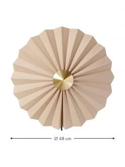 H&uuml;bsch Wandleuchte Tenty aus Papier mit Stecker, Ø 48 x T 16 cm -Leuchten Verkaufsladen Wandleuchte Tenty aus Papier mit Stecker 2