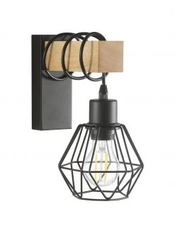 Wandleuchte Townshend im Industrial-Style, T 24 x H 25 cm