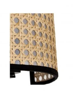 Westwing Collection Wandleuchte Vienna aus Wiener Geflecht mit Stecker, B 22 x H 16 cm -Leuchten Verkaufsladen Wandleuchte Vienna aus Wiener Geflecht mit Stecker 5